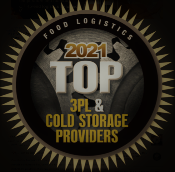 top 3PL & Cold Storage